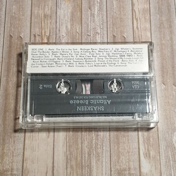 Shaskeen Atlantic Breeze Traditional Irish Music Song Cassette Tape Collection - Picture 2 of 3